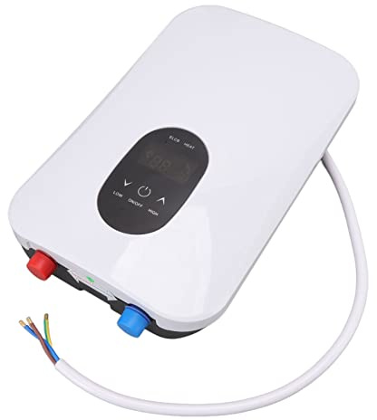 Stylebest Electric Water Heater 6500W Instantaneous Shower Water Boiler with Digital Screen and Overheating Protection for Home and Salons