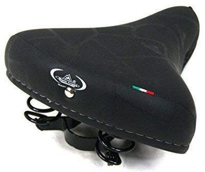 Montegrappa Sattel Federn Ideal Fahrrad Graziella - Holland - City Bike - Schwarze Farbe