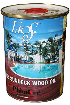Chimiver® - LIOS® SUNDECK WOOD OIL | impregnante 5 Litri Versione Standard