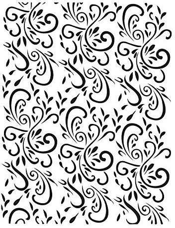 Ideen mit Herz Laser-Kunststoff-Schablone, DIN A4, Hintergrund | Kreative Wandgestaltung, Textilien, Papier, Scrapbooking (Ornamentik)