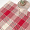 Homescapes Teppich Walker mit traditionellem Tartan-Muster aus Schottland, Rutschfester Wollteppich 120 x 170 cm, rot-weiß Schottenkaro