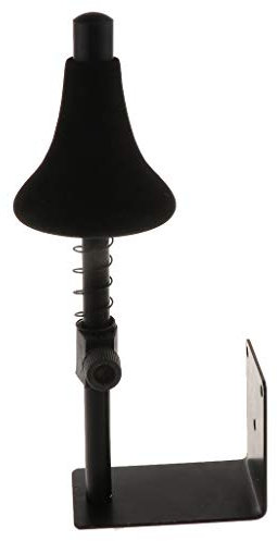 Verstellbarer Trompetenständer Trompete Halter für Flöte, Klarinette, Schwarz 2