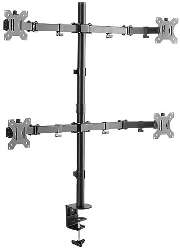 SOPORTE TV MESA 4 MONITORES HASTA 27- EWENT EW1514
