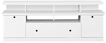 trendteam smart living - Baxter - TV-Schrank - Weiß - inklusive TV-Aufsatz - (BxHxT) 177 x 65 x 41 cm - Landhausstil