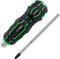 ENGINEER DZ-72 GT Drive Ball Grip Penetrating Screwdriver with Bolster and Go-Through Handle