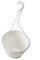 The Flowerpot Men 27CM PLASTIC HANGING POTS BASKETS PLANTERS (x5, White)