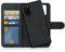 MyGadget Flip Case für Samsung Galaxy S20 - [ abnehmbare Magnet Hülle ] - Handyhülle aus Kunstleder - [ Klapphülle mit Kartenfach ] Schutzhülle in Grau Schwarz