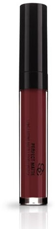 SALERM - Pintalabios Permanente de Larga Duración - Perfect Matte - Color Flame Red - Pintalabios Líquido Mate - Pigmentos de Gran Intensidad - Confort Duradero - 5,5 ml