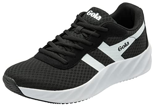 Gola Damen Draken Road Running Shoe, Black/White, 40 EU