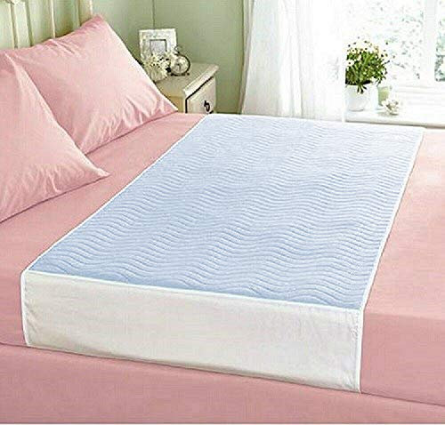 ComfortCare Toilet Training Large Sleep Mat—your essential waterproof mattress protector. Measuring 85 x 135 cm, 33½ x 53, and tucks 50cms each side to Secure It in Place,