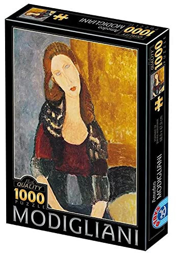 D-Toys Puzzle 1000 pcs Amedeo Modigliani Portrait of Jeanne Hébuterne