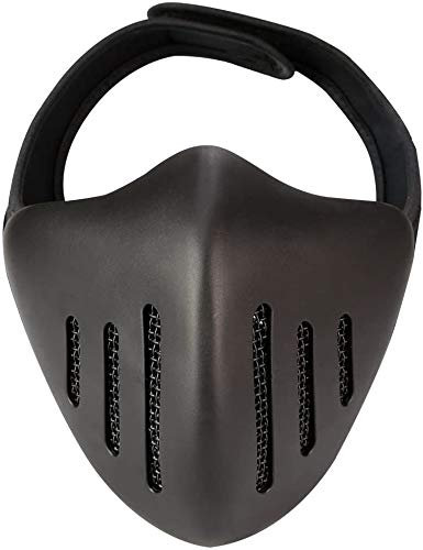 NC Masque D'airsoft, Demi-Masque De Demi-Visage en Maille Métallique De Chevalier, Masque Idéal pour Les Soirées Costumées De Jeux De Rôle CS Et Les Accessoires De Cinéma