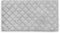 hauck Baby Spannbettlaken Bed Me 120x60 cm Spannbettuch für Reisebett Matratzen, Weiche Steppung, Elastischer Bund, 40 Grad Maschinenwäsche (Grey)