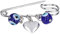 Hapivida 10 Pièces Grandes Épingles à Nourrice, Épingles de Sûreté Broche des Mauvais Yeux de Méduse, Broche de Bijoux de Sécurité pour Femmes Hommes Banquet Mariages Accessoires