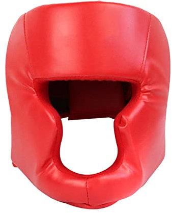 Yajimsa tête boxe enfant en cuir PU pour adulte garçon fille protection casque casque pour boxe MMA couvre-chef sparring arts martiaux karaté taekwondo protection complète du visage