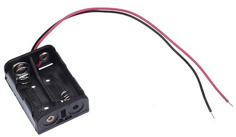 N x 2 Open Style Battery Holder Case With Flying Leads
