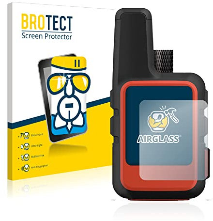 BROTECT Protector Pantalla Cristal para Garmin inReach Mini 2 Protector Vidrio - [Dureza 9H, Anti-Arañazos]