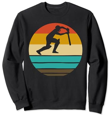 Cricket-Schuhe im Retro-Stil, Cricket-Stil Sweatshirt