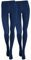 Yenita Collant termici da donna con pile (confezione da 2/4 pezzi) caldi, colore nero, marrone, rosso, blu, Confezione da 2 blu scuro, S-M