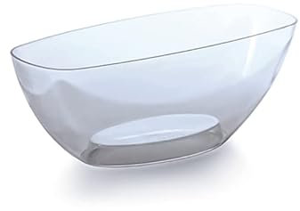 Gardening Naturally Transparent Oval Orchid Pot - Perfect for showcasing beautiful blooms (Pack of 5)