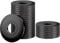 Drenky Arandela Plana M5,25 Piezas Junta Toricas de Acero Inoxidable A2 V2A Arandelas Mecánicas Negro Arandela de Redonda para Tornillos,Pernos y Sujetadores