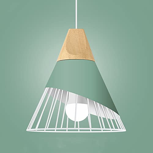 Chao Zan Pendelleuchte - Moderner Metallgitter-Lampenschirm - Hängelampe in retro Optik - E27 Fassung - 1-flammig - ohne Leuchtmittel