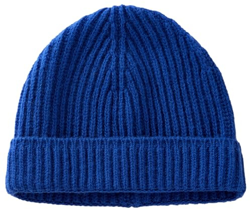 United Colors of Benetton Mütze für Herren, blau, 54