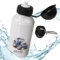 timalo® Aluminium Trinkflasche für Kinder personalisiert mit Namen | auslaufsichere Edelstahl Sportflasche Kindergarten Geschenk für Jungen und Mädchen 600mLB3 | Traktor