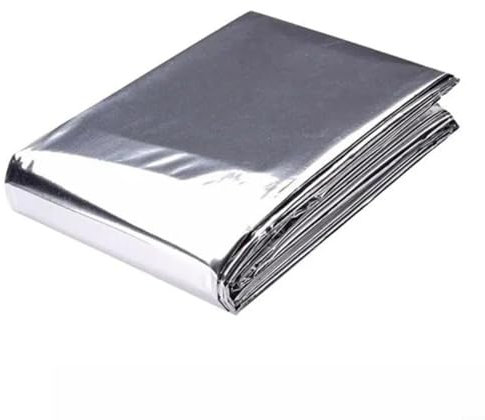 Mylar-Folien für Pflanzenwachstum, Mylar, reflektierende Folie, Pflanzen, Garten, Gewächshaus, Abdeckfolie für Pflanzen, Wachstumsraum, Camping, einfaches Zelt (160cmx210 cm, 1 Stück)