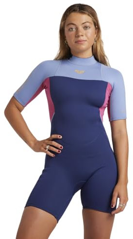 Roxy Damen 2/2 Prologue Women BZ SS SP FL S/SL Springsuit, Dark Denim, L
