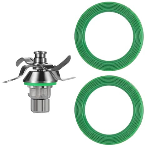 VYIBPDY 2 Pièces Bague d'étanchéité pour couteaux tm5/tm6 Bagues d'étanchéité pour couteaux mixeur Vorwerk Thermomix TM5 TM 6, joints en silicone