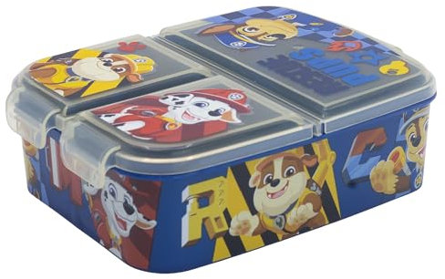 Stor Kinder-Lunchbox mit 3 Fächern von Paw Patrol Girl