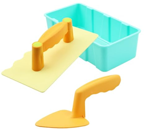 predolo Snow Brick Maker, Beach Sand Toys for Toddlers, Sandcastle Building Kit, Sand Castle Mold Kit Sandbox, Snow Fort Building Block, Sand Pit & Outdoor Summer/Winter Play Toys for Boys Girls