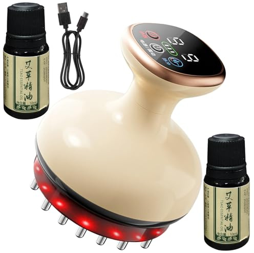 Macchina Per Cellulite, Riduttore Cellulite Elettrico - Spazzola Viso Con Luce Rossa, Modellatore Corpo Con 9 Livelli Di Regolazione Per Addome E Cosce