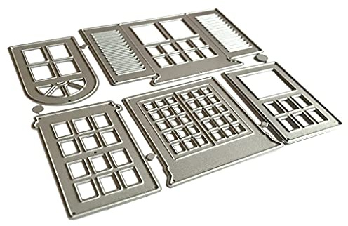 Mocoocouture Fenster Metall Stanze Schnitte Schablone Exquisite Scrapbooking Prägevorlage Holiday Invitations Karten Machen Lieferungen Metall Vorlage Formen