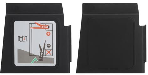 VOSSOT 2PCS Batteriepolabdeckung Allgemein Pluspol Abdeckung Stabil Batterie Polabdeckung Batterie-Pluspol-Abdeckkappe Abdeckung Pluspol Autobatterie 5Q0971813A Für Meisten Fahrzeugmodelle Geeignet