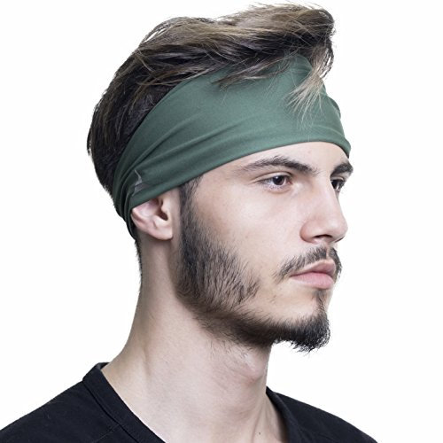 French Fitness Revolution Herren-Stirnband – Schweißband und Sport-Stirnband für Laufen, Crossfit, Training und Dominieren Ihres Wettkampfs – leistungsstarkes Stretch und Feuchtigkeitstransport
