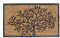 EHC Infinity Tree Environmentally Friendly Natural Coir & Rubber Backed Door Mat for Indoor and Outdoor, Non-Slip, Dirt Trapper, Durable Rubber Mat, for Front Door, Hallways, Entrance, 45 x 75 cm