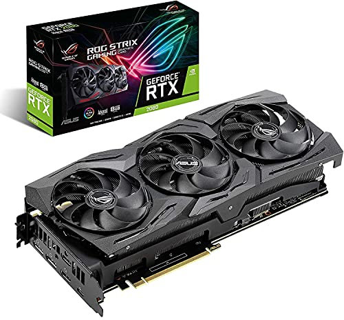 ASUS ROG STRIX NVIDIA GeForce RTX 2080 Advanced 8G Gaming Grafikkarte (PCIe 3.0, 8GB DDR6 Speicher, HDMI, Displayport, USB Type-C) (Generalüberholt)