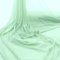 TOLKO Chiffon Stoff Meterware für Rock Bluse Tücher | Halb transparent knitterarm weich | leicht wie Tüll Voile | Dekostoff für Gardine Vorhang Sichtschutz Stoffe zum Nähen Meterware (Soft Mint)