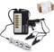 Elektrosex Edelstahl Buttplug Reizstrom Set Metall Elektrostimulation Zur Beckenboden-Stimulation Reizstromgerät Analsonde Vaginalsonde Nippelklemmen Spielzeug