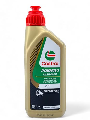 Aceite motor motos y scooters lubricante Castrol Power 1 Racing 2T con bolsa multiusos 5x1lt