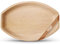 FOOGO Green 100 Disposable Palm Leaf Serving Trays, Large Oval 14x10 (35cmx25cm), for Platters, Starters, Canape, Charcuterie Board, Eco-Friendly and Sturdy Like Wooden Hot Food Trays