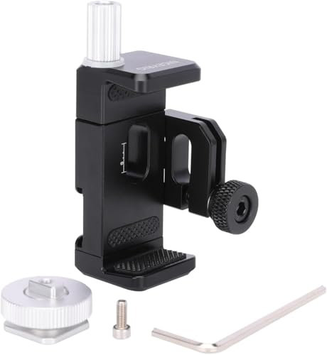 NICEYRIG T5/T7 SSD-Halter, verstellbare Öffnung, 57 mm-77 mm, SSD-Halterung, anwendbar für BMPCC 4K 6K Pro Z Cam, mit Typ-C-Kabelschlossklemme – 488