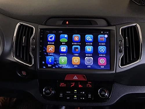 SFUOE Android Big Screen Navigation All-in-one-Maschine Autoradio gepasst for Kia Sportage Smart-Run 2011 2012 2013 2014 2015 2016 In-Dash-Video