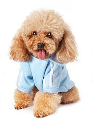 Hundepulli für Kleine Hunde, Hunde Hoodie Pet Puppy Katze Niedlicher Baumwoll Warm Hoodies Coat Pullover