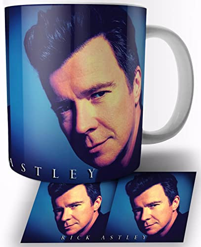 Rick Astley Keramik Becher 325ml Tasse Mug