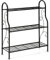 FLBT 3-stöckiges Blumenregal, Vintage-Hochleistungs-Metall-Pflanzenregal, praktischer Blumentopfhalter für Zuhause, Büro, Garten, Terrasse und Hof (72 x 25 x 85 cm)
