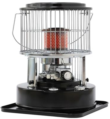 BDJSN Chauffage Extérieur Au Kérosène, Radiateurs À Huile De Camping Portables 5,3 L À 360 °, Chauffage À La Paraffine Durable De 2 600 W pour L'intérieur Et L'extérieur, Patio, Terrasse, Maison
