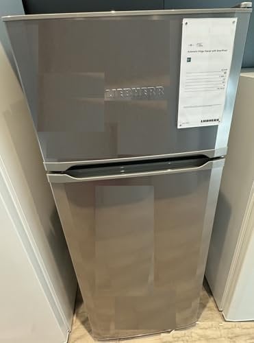 Liebherr CTele2131 124.1x55cm Smart Frost Silver Top Mount Fridge Freezer